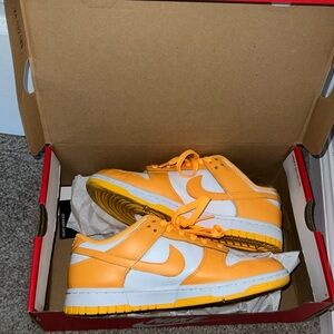 Nike Dunk Lows Laser Orange WITH BOX